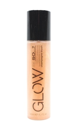 SO...? GLOW SHIMMER-Спрей для тіла Glow Champagne Blush 140 мл-5018389027223-