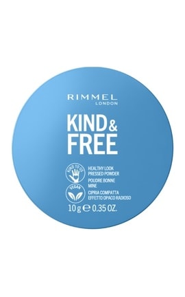 RIMMEL-Пудра компактна Rimmel Kind & Free Прозора 10 г-3616302989904-