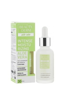 BEAUTYDERM-Гель-концентрат для лица Beautyderm с Алоэ Вера 30 мл -4820185222693-