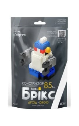 ТИГРЕС-Конструктор Дроїд Брікс 85 ел-4820251102041-