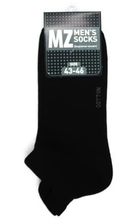 MZ_-Шкарпетки чоловічі з ярликом розмір 43-46 Чорні-4820282380470-