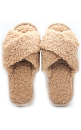 WATSONS-Тапочки женские коричневые размер 40-41-4894819589988-