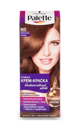 PALETTE-Крем-краска для волос стойкая Palette оттенок 1-1 Сине-черный 1 шт-4605966014762-