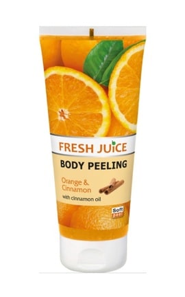 FRESH JUICE-Пілінг для тіла Fresh Juice Orange&Cinnamon 200 мл-4823015936029-