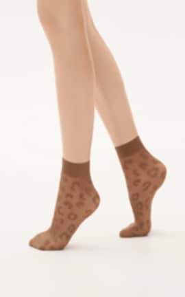 ART G FASHION-Шкарпетки жіночі Leo тонкі шовкові 20 Den Caramel-2000115550511-
