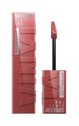 MAYBELLINE NY-Помада для губ рідка Maybelline New York SuperStay Vinyl Ink з глянцевим фінішем №100 4.2 мл-30150058-