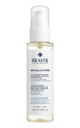 RILASTIL-Олія дерматологічна від розтяжок Rilastil Stretch Marks заспокійлива 100 мл-8050444859933-