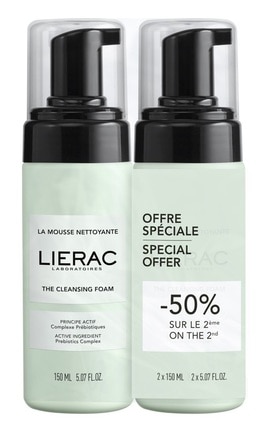 LIERAC-Набор Lierac Demaquillant Очищающий мусс 2х150 мл-3701436920852-