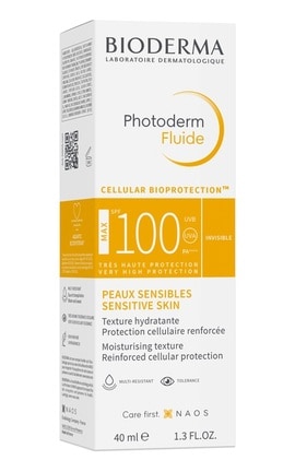 BIODERMA-Флюїд для обличчя Bioderma Photoderm Fluide МАХ SPF 100 40 мл-3701129803561
