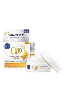 NIVEA-Крем для обличчя денний проти зморщок Nivea Q10 Energy SPF 15 Посилення сяйва 50 мл-5900017082240-