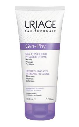 URIAGE-Гель для інтимної гігієни Uriage Eau Thermale Gyn-Phy Освіжний з термальною водою 200 мл-3661434005268-