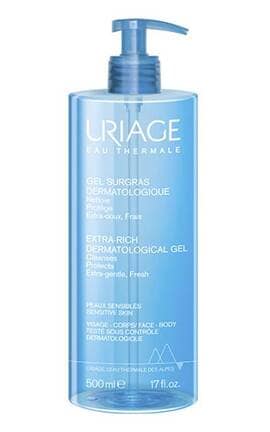 URIAGE-Дерматологический гель Uriage Extra-Rich Dermatological Очищающий 500 мл-3661434005862-