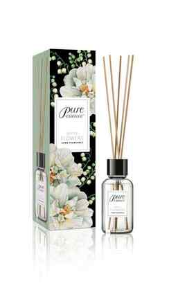 PURE ESSENCE-Диффузор ароматический для дома Pure Essence Белые цветы 25 мл-5902815181170