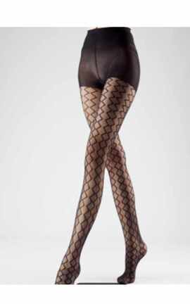 ART G FASHION-Колготки жіночі ArtG Vertex 40 den Nero розмір 4-2000115548426-