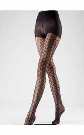ART G FASHION-Колготки жіночі ArtG Vertex 40 den Nero розмір 3-2000115548419-