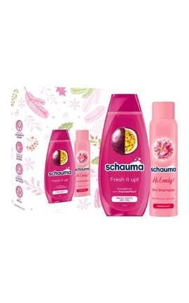 SCHAUMA-Набір для жінок Schauma Fresh it Up. Refresh & Volume Шампунь Fresh it Up 400 мл + Сухий шампунь Hi Lovely! 150 мл-4015100863406-