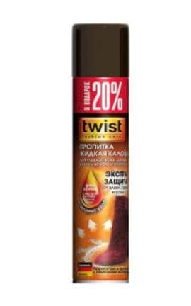 TWIST-Пропитка для обуви TWIST Fashion водоотталкивающая 300 мл-4820185021791-