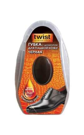 TWIST-Губка с дозатором для кожи Twist черная 1 шт-4820185021654-