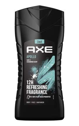 AXE-Гель для душу Axe Аполло 400 мл-8711700796712-