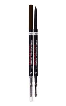 L'OREAL PARIS-Карандаш для бровей ультратонкий L'Oreal Paris Skinny Definer 108 Темно-коричневый 1 шт-3600523796861