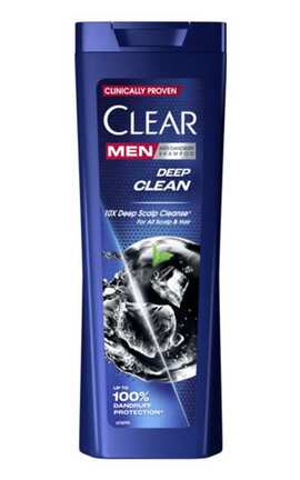 CLEAR-Шампунь Clear против перхоти для мужчин Глубокое очищение 360 мл-8720181455896-