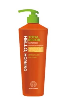 HELLO MORNING-Шампунь для пошкодженого волосся Hello, Morning Total Repair відновлення 600 мл-8809925102705-