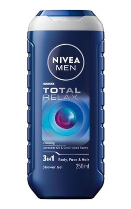 NIVEA-Гель для душу NIVEA Men Total Relax 3 в 1 250 мл-5900017092836-