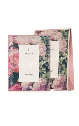 SNP-Тканинна маска SNP Halloasis Brightening Hill Mask для тьмяної та сухої шкіри обличчя з екстрактом пустельної троянди 25мл-8809550641686-