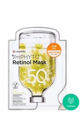 LEADERS-Маска для лица Leaders Imphyto Retinol 25 мл-8809672282491-