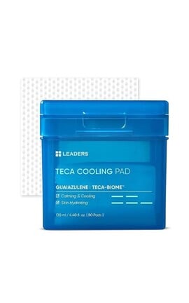 LEADERS-Пады для лица Leadrs Teca Cooling 80 шт-8809672284464-