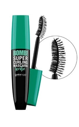 BELLAOGGI-Туш для вій Bellaoggi BOMB! Super Curling Чорна 12,5 мл-8028997481802-