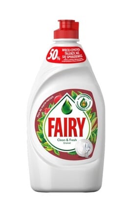 FAIRY-Засіб для миття посуду Fairy Clean & Fresh Granat 450 мл-8006530111669-