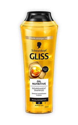 Gliss-Шампунь Gliss Oil Nutritive для сухого та пошкодженого волосся 250 мл-9000100398435-