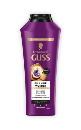 Gliss-Шампунь Schwarzkopf Gliss Full Hair Wonder для ломких и слабых волос 250 мл-9000101749298-