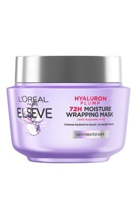 ELSEVE-Маска-филлер для волос увлажняющая Elseve Hyaluron Plump 300 мл-3600524033552-