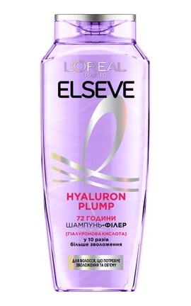 ELSEVE-Шампунь-філер для зволоження волосся L`Oreal Paris Elseve Hyaluron Plump 400 мл-3600524029876-