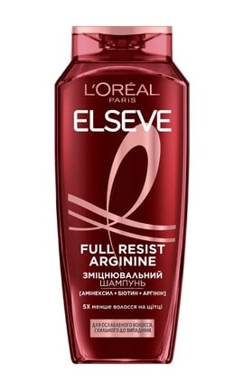 ELSEVE-Шампунь для ослабленого та схильного до випадіння волосся Elseve Full Resist Arginine+Aminexil 250 мл-3600523897896-