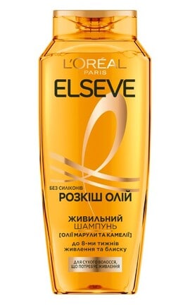 ELSEVE-Шампунь Elseve Розкіш Олій, живильний шампунь для сухого волосся, 400 мл-3600523909384-