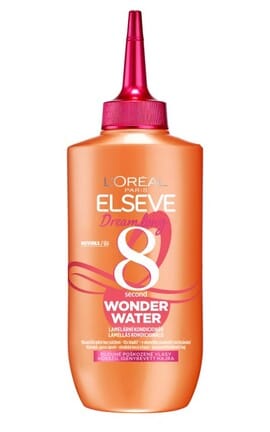 ELSEVE-Экспресс-средство с эффектом ламинации Elseve L'oreal Paris Dream Long Wonder Water для блеска и разглаживания длинных или поврежденных волос 200 мл-3600523970636-