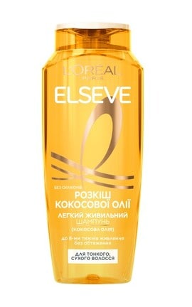 ELSEVE-Шампунь для волосся L'Oreal Paris Elseve Розкіш кокосової олії 400 мл-3600523713141-