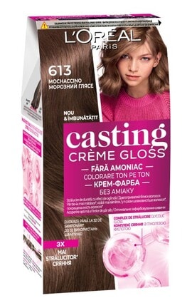 CASTING CG-Краска для волос без аммиака Сasting Creme Gloss 613 морозное глясе 1 шт-3600521988770-