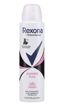 REXONA-Антиперспірант аерозоль Rexona Invisible pure 150 мл-8717163705995-