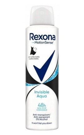 REXONA-Антиперспирант аэрозоль Rexona Invisible aqua 150 мл-8717163655733-