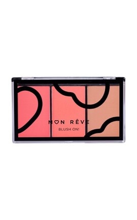 MON REVE-Палетка рум'ян для обличчя Mon Reve Blush On! 01 9.9 г-5201641753316-