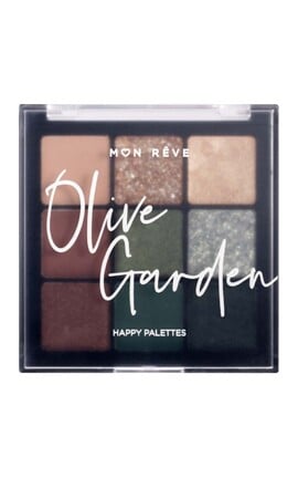 MON REVE-Палетка тіней Mon Reve Olive Garden 15 г-5201641010365-