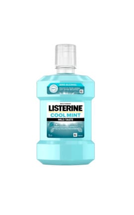 LISTERINE-Ополіскувач для ротової порожнини Listerine Cool mint М'який смак 1000 мл-3574661619927-