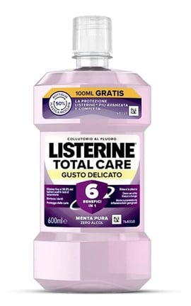 LISTERINE-Ополіскувач для ротової порожнини Listerine Total Care 600 мл-3574661537283-