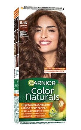 COLOR NATURALS-Краска для волос Garnier Color Naturals оттенок 5.15 Морозный шоколад-3600540999139-