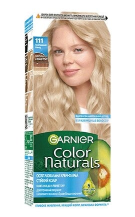 COLOR NATURALS-Краска для волос Garnier Color Naturals 111 Платиновый блондин-3600540168641-