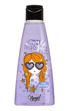 LIORA-Гель для душу Angel Liora shining purple для дівчаток 150 мл -4823106001032-